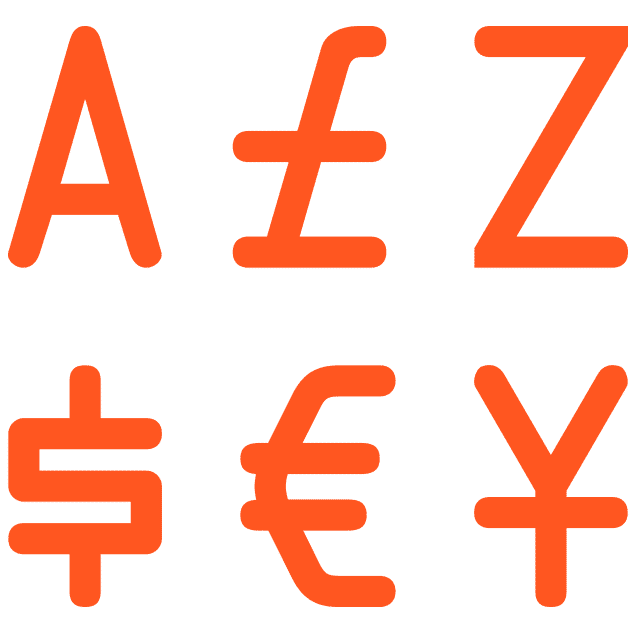your language currency
