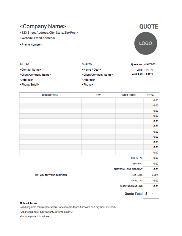 Free Business Quote Template from www.invoicesimple.com