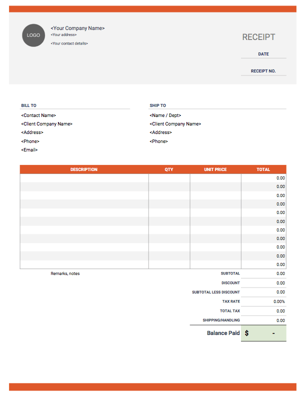 Making A Receipt Template from www.invoicesimple.com