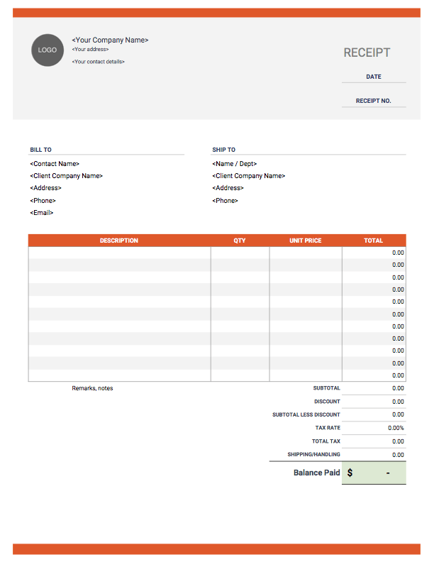 General Receipt Template from www.invoicesimple.com