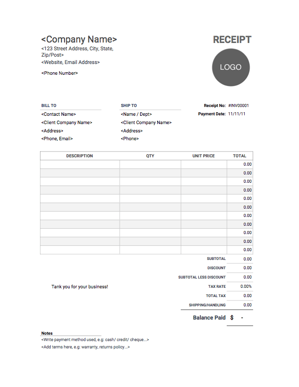 Cash Receipt Template Word from www.invoicesimple.com