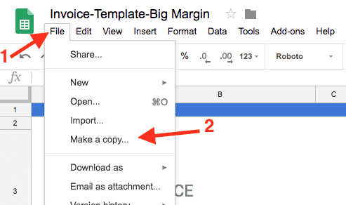 View Invoice Generator Google Sheets Pics