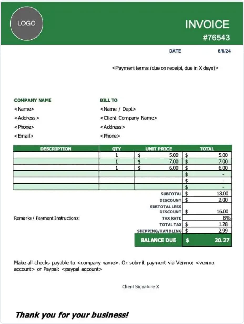 Invoice Featured Image