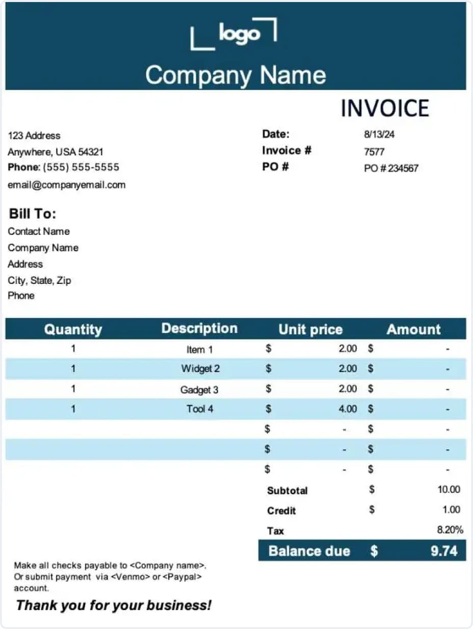 Invoice Featured Image