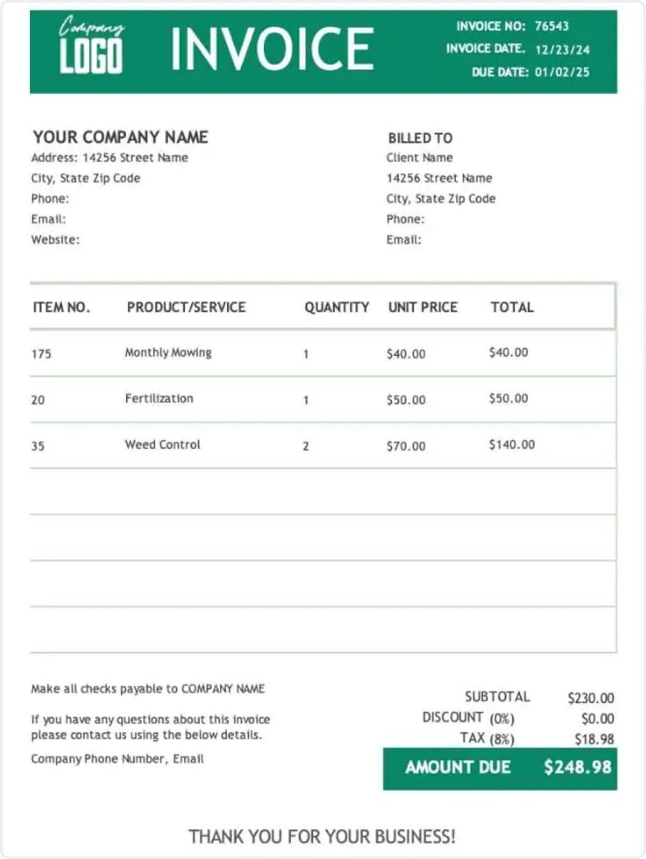 Invoice Featured Image