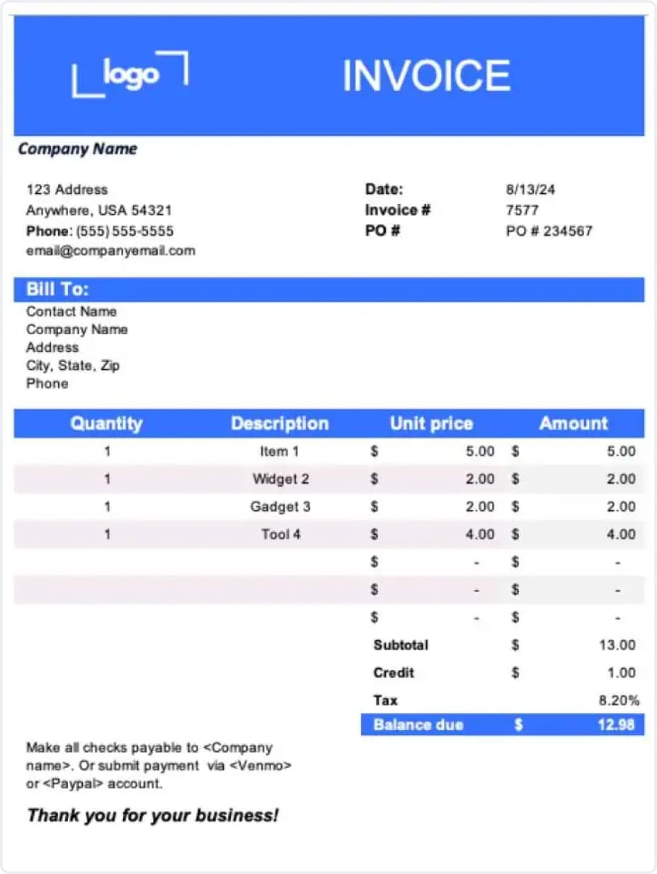 Invoice Featured Image